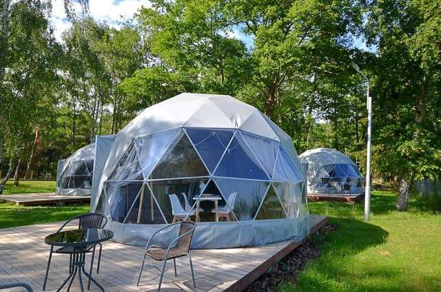 Люкс-шатры Slowly Glamping Osada Nad Wodą Лазы-12