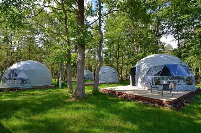 Люкс-шатры Slowly Glamping Osada Nad Wodą Лазы-13