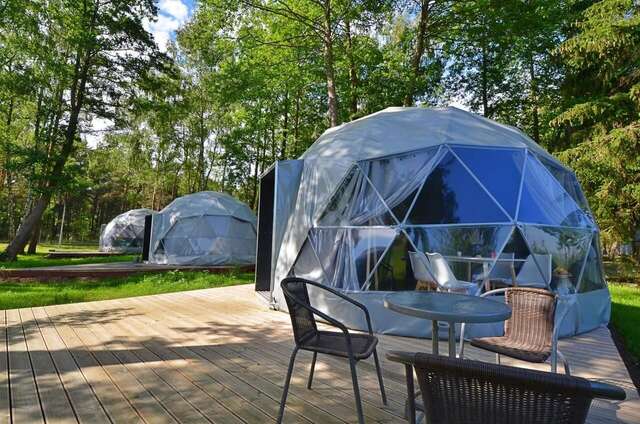 Люкс-шатры Slowly Glamping Osada Nad Wodą Лазы-25