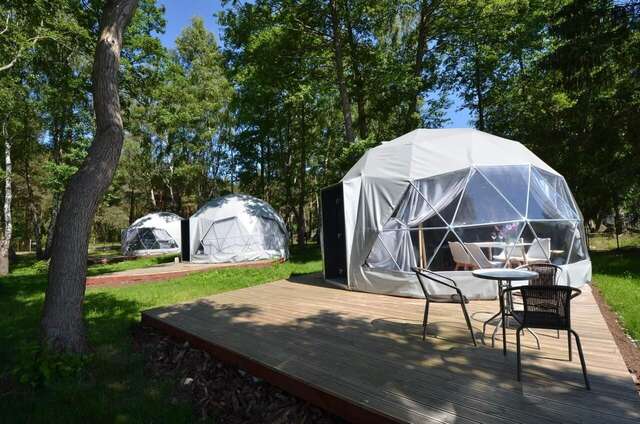 Люкс-шатры Slowly Glamping Osada Nad Wodą Лазы-26